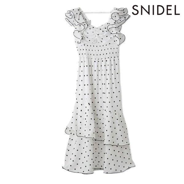 楽天市場】SNIDEL スナイデル フラワー ワンピースの通販