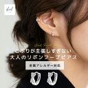 【GWセール最終日!10%OFFクーポン! 2点買15%OFF】 ピアス フープピアス 金属アレルギー ジルコニア 小ぶり 小さめ フープ ゴールド シルバー ...