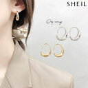 【アフターSALE!10%OFFクーポン 2点買22%OFF】 フープピアス 大きめ ドロップピアス レディース 大人 女性 ジュエリー アクセ アクセサリー ...