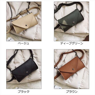 \本日★5%OFFクーポン/【3点選べる 7999円福袋 2021】【全品 送料無料】ウエストポーチ ウエストバッグ レディース ショルダーバッグ サコッシュ ボディバッグ 3way 斜め掛け フェイクレザー チェーンベルト クラッチ ベルトバッグ 黒 ベージュ 韓国ファッション