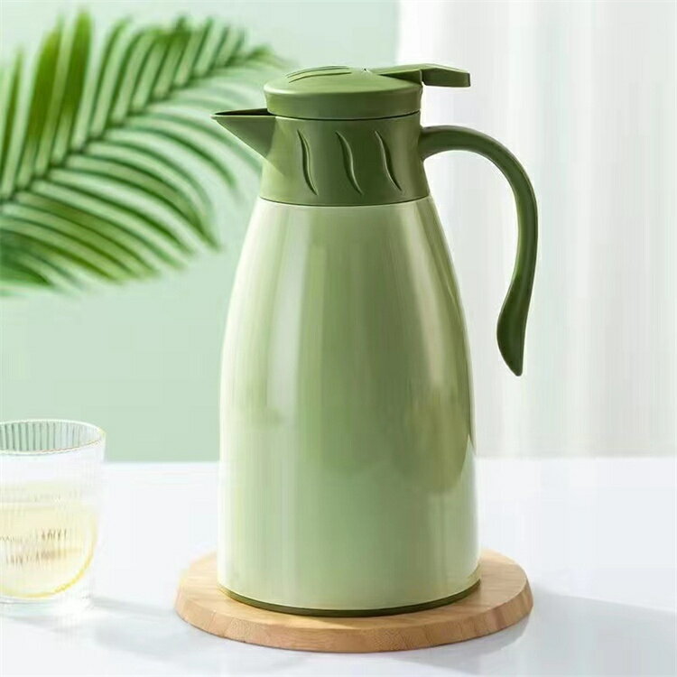 保温ポット 大容量 真空断熱 魔法瓶 卓上 軽量 家庭 24時間保温 漏れ防止 滑り止め付き ポット 魔法瓶ポット サーモジャグ 保温ポット 大容量 卓上ポット 水筒 洗いやすい 広口 コーヒー ティー 麦茶 保温 保冷