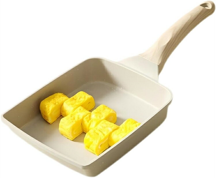 卵焼き フライパン 16x19cm IH～ガス火対応 卵焼き器 お弁当用卵焼き器 マーブルコート 角玉子焼 くっつくことがなく キッチン用品 食器 日用品 調理器具 手入れ簡単