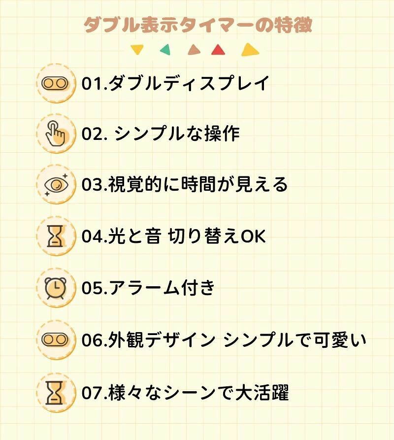 学習タイマー タイマー 勉強用タイマー 学習用タイマー 実感タイマー ビジュアルタ...