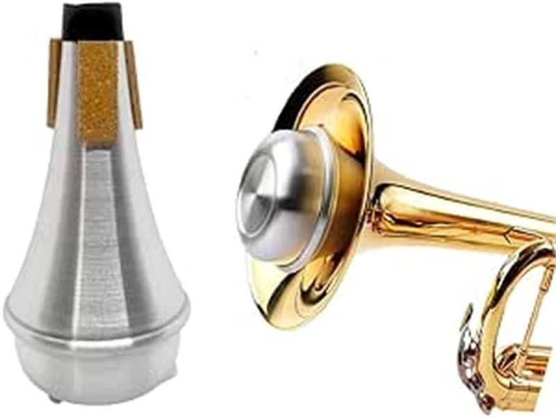 樂天商城 - どこでも練習できる トランペット ミュート 練習用 消音器 コルク 静音 トランペット ストレート カップ トランペット ミュート バンブー サイレンサー スモール