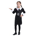 キッズ ハロウィン コスプレ 衣装 子供 こども 女の子 仮装 コスプレ衣装 ワンピース コスチューム ワンピ 長袖 膝丈 飾り 可愛い ハロウィン衣装 変装 ステージ衣装 万聖節 演出服 学園祭 文化祭 演劇 イベント パーティー プレゼント 100-145cm(4)