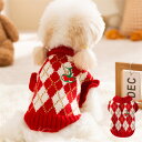 ペットウェア ペット服 ニット セーター チェック柄 刺繍 フリル袖 ペットグッズ 猫服 犬服 ネコ 犬 猫 小型犬 中型犬 ドッグウェア ペット かわいい 春 秋 冬 タートルネック 厚手 防寒 防風 あったか おしゃれ 可愛い 大きいサイズ ペット用品 お出掛け お散歩 記念撮影