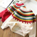 セーター 子供服 クリスマス衣装 女の子 キッズ 子供 ニットセーター クルーネック 長袖 春 秋 冬 熊柄 裏起毛 裏ボア ふわふわ もこもこ プルオーバー ニット トップス インナー ジュニア 厚手 暖かい かわいい 可愛い 防風 防寒 あったか おしゃれ 秋服 冬服 通園 通学(4)