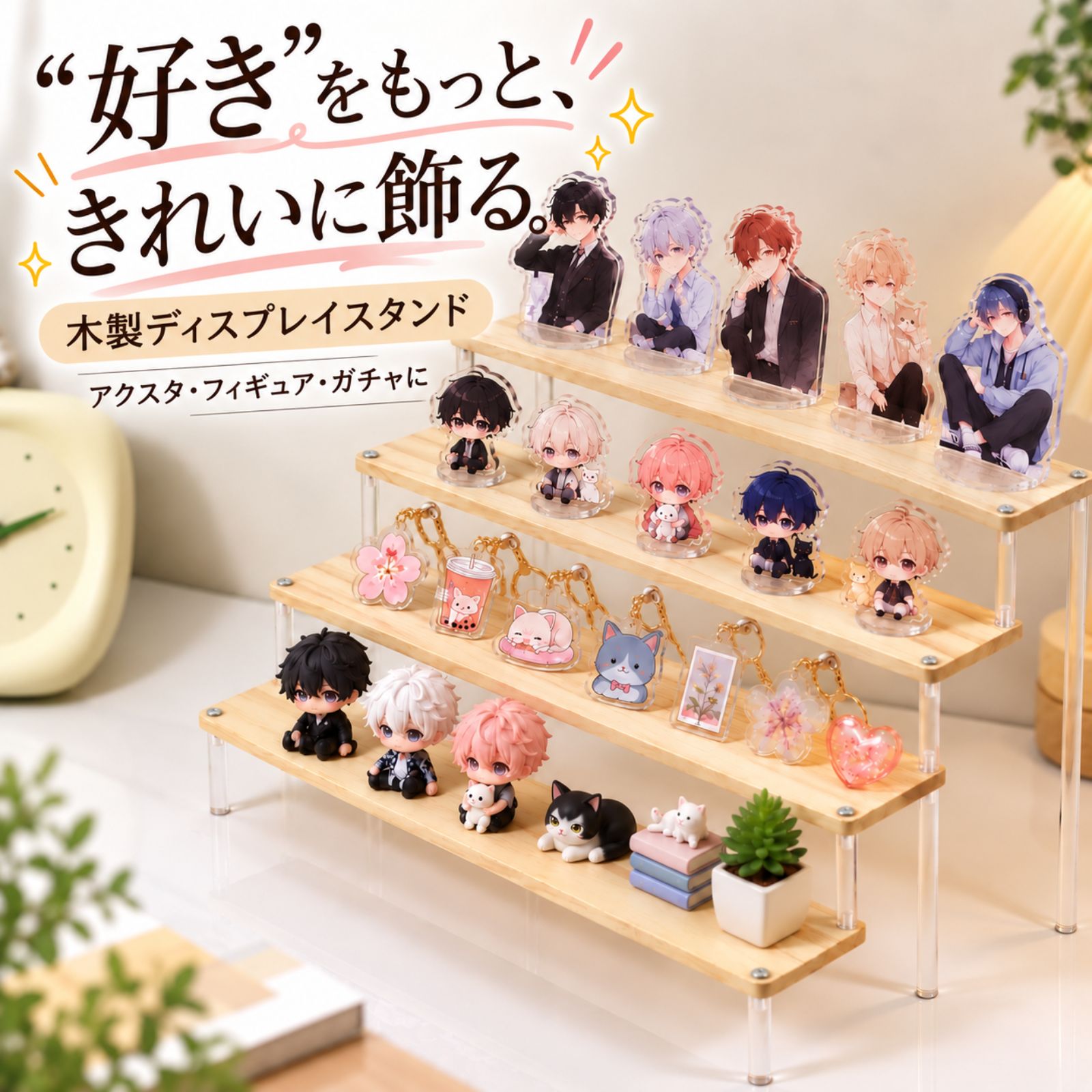 楽天市場】木製 台座（コレクションケース｜コレクション）：ホビーの通販