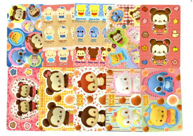 Rakuten - ☆USA直輸入品　コロロンボーロン ステッカー10枚セット【送料無料】☆