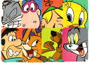 ☆USA直輸入品 カートゥーンクラッシック ジャンボステッカーA 8枚セット【送料無料】☆