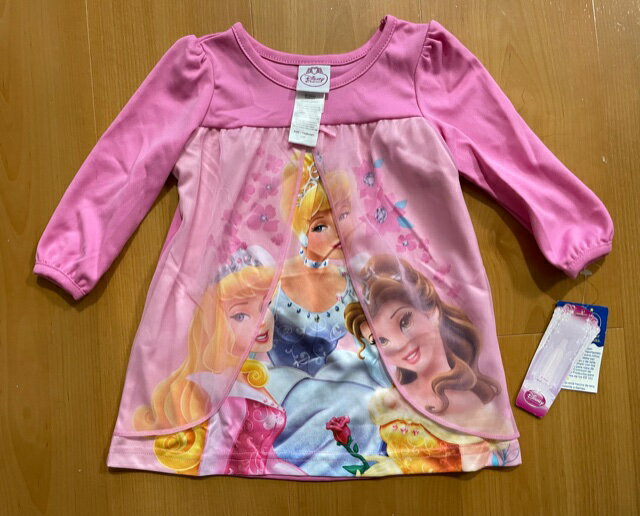 ☆USA直輸入品　ディズニープリンセス ガールズ長袖チュニック☆