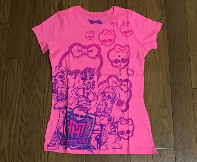 ☆USA直輸入品　モンスターハイGIRL'S Tシャツ【送料無料】☆