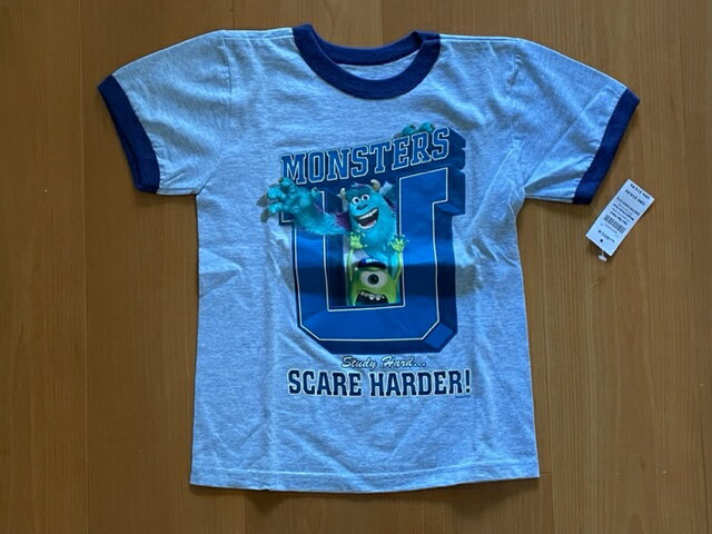 ◇表示サイズ：KID'S XXS(2/3)　実寸サイズ（身丈43.5cm身幅32.5cm袖丈13cm肩幅30cm） ◇カラー：LIGHT BLUE ◇90％COTTON 10％POLYESTER ◇MADE IN HONDURAS ◇送付方法：クリックポスト便 ※表示サイズはUSサイズで表示してあります。 海外のサイズは大きめなので実寸を参考にしてください。