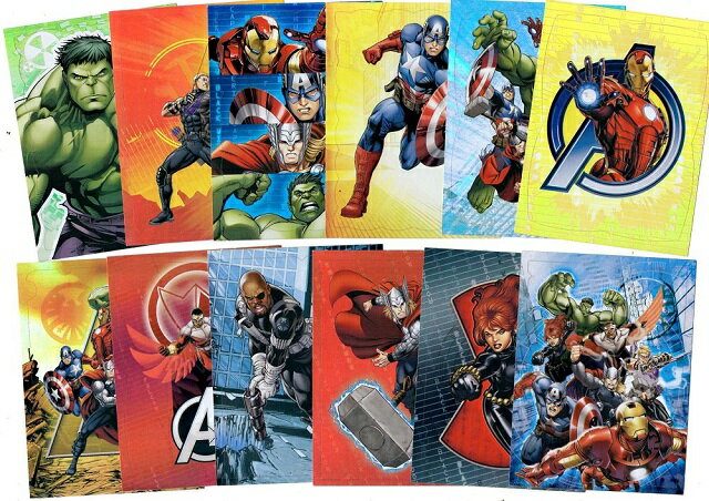Rakuten - ☆USA直輸入品 アベンジャーズ ステッカー12枚セット【送料無料】☆