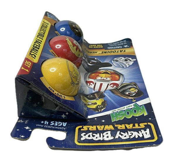 ☆USA直輸入品 アングリーバード×スターウォーズ KOOSHボール3個セット TATOOINE HEROES【在庫処分品】☆