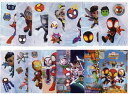 ☆USA直輸入品 MARVEL SPIDEY ステッカーセット 15枚セット【送料無料】☆|スパイディと仲間たちのダイカットシール|紙製|スパイダーマン グウェ...
