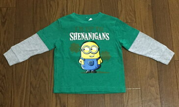 ☆USA直輸入品 ミニオンズキッズ長袖Tシャツ☆