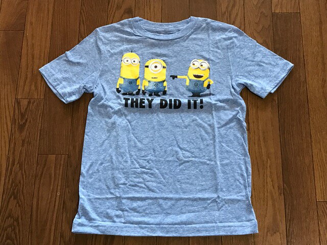 ☆USA直輸入品　怪盗グルーミニオンズ BOY'S Tシャツ☆