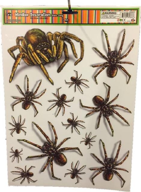 ☆USA直輸入品 Good Old Values Window Decoration Static Cling 16 窓に貼れる ハロウィン ステッカー ..