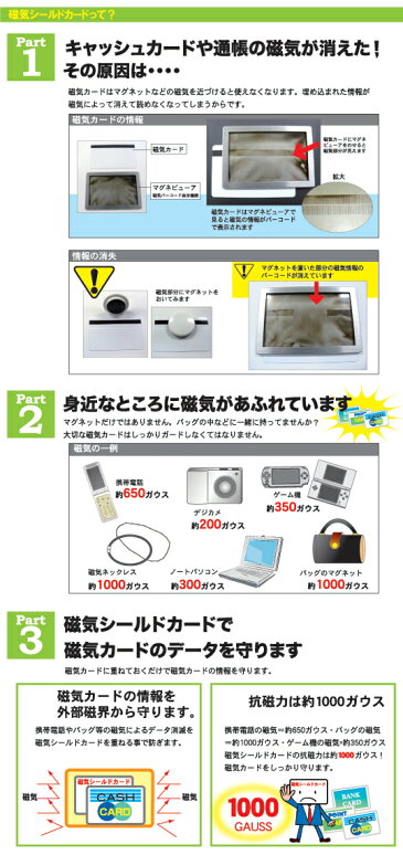 磁気防止カード