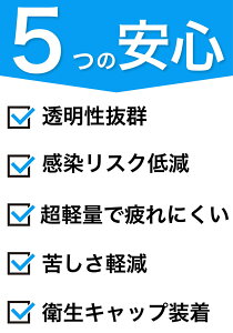 フェイスシールド　日本製 5枚入り 大人用 ノーマル 高品質 目立たない フェイスカバー フェイスガード マスクで装着　透明 感染 感染防止 感染予防 クロネコDM便（メール便） 送料無料