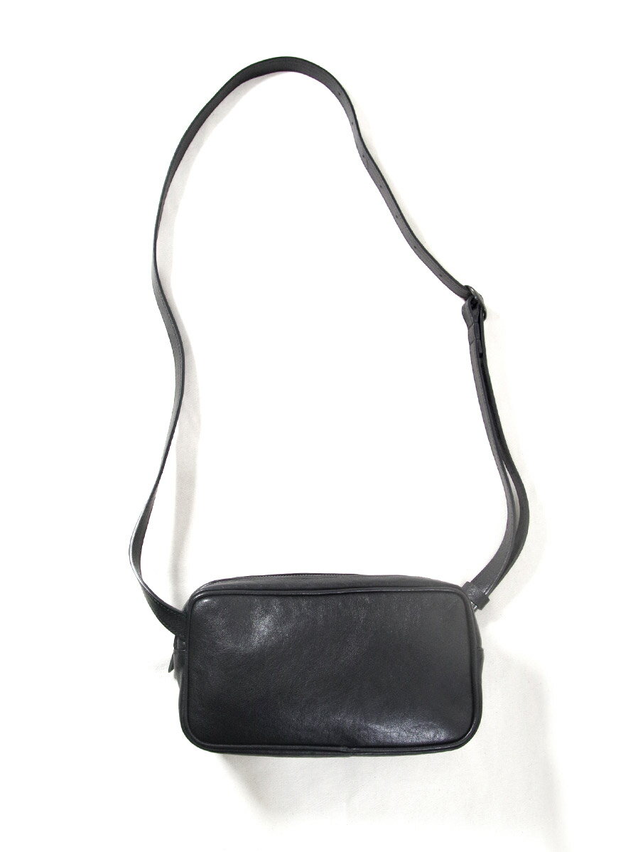 PATRICK STEPHAN | パトリックステファン // Leather shoulder bag 'double zip' #203ABG02 ＜サコッシュ バッグ＞