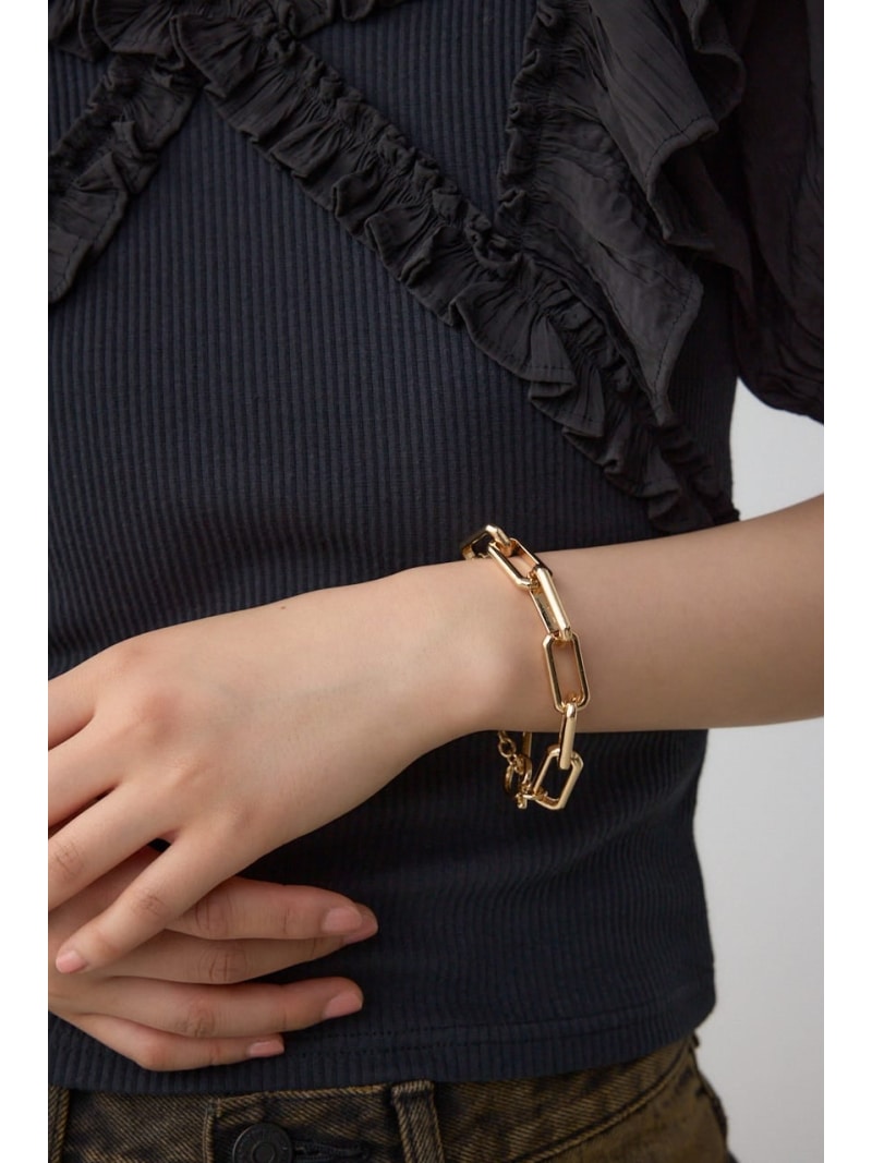 樂天商城 - 【SALE／20%OFF】ボリュームチェーンブレスレット AZUL BY MOUSSY アズールバイマウジー アクセサリー・腕時計 ブレスレット・バングル【RBA_E】[Rakuten Fashion]