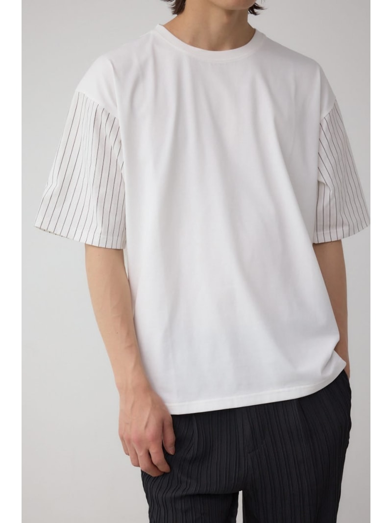 異素材スウィッチングトップスAZU...