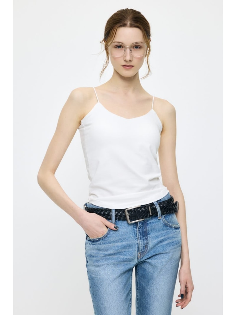 Rakuten - 【SALE／10%OFF】BACK OPEN CUP IN キャミ MOUSSY マウジー トップス キャミソール ブラック ブラウン ホワイト【RBA_E】【送料無料】[Rakuten Fashion]