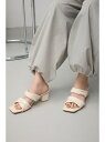 【SALE/20%OFF】ツイストダブルベルトサンダル AZUL BY MOUSSY アズールバイマウジー シューズ・靴 サンダル ブラック ホワイト【RBA_...