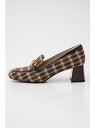 【SALE/12%OFF】ニコルチェックフレアヒールローファー STACCATO スタッカート シューズ・靴 ローファー【RBA_E】【送料無料】[Rakute...