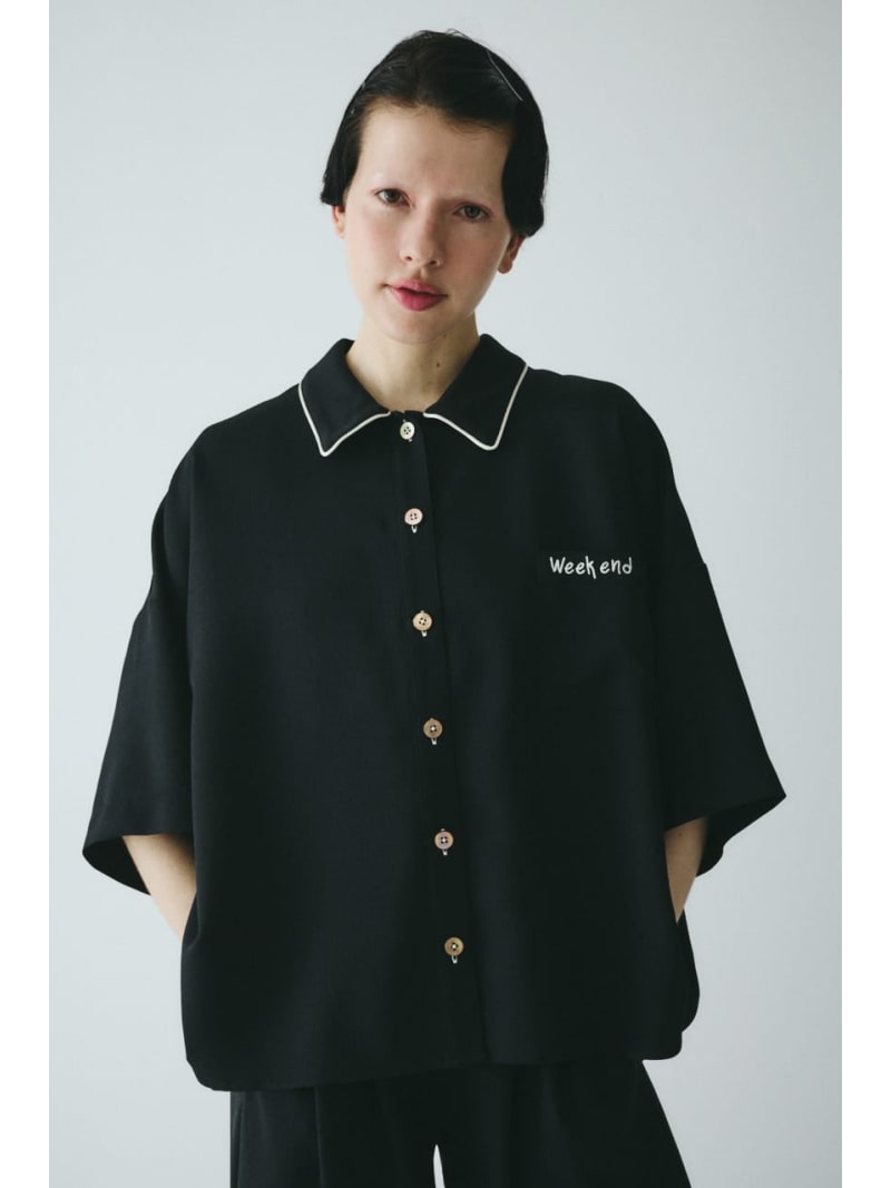 Other - 【SALE／20%OFF】【ポイントアップ+4%対象商品】Week end shirt HeRIN.CYE ヘリンドットサイ トップス シャツ・ブラウス ベージュ ブラウン ブラック【RBA_E】【送料無料】[Rakuten Fashion]