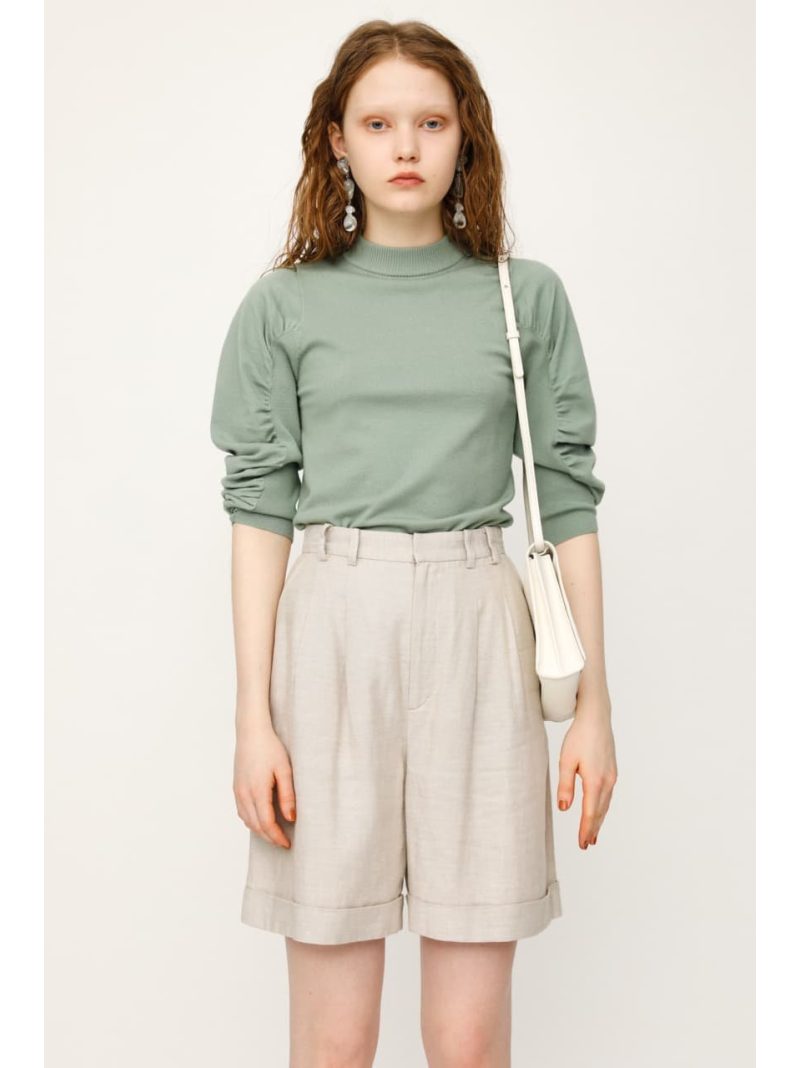 【SALE／60%OFF】GRAINS LINEN HW ショートパンツ SLY スライ パンツ その他のパンツ ホワイト ブラウン【RBA_E】[Rakuten Fashion]のサムネイル