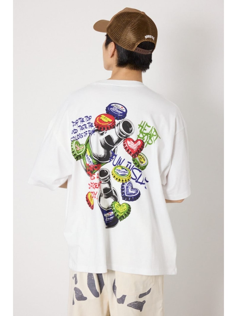 樂天商城 - POP CAPS Tシャツ RODEO CROWNS WIDE BOWL ロデオクラウンズワイドボウル トップス カットソー・Tシャツ ブラック ホワイト[Rakuten Fashion]