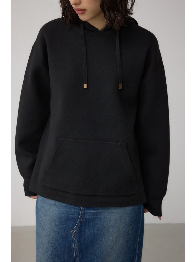 Rakuten - 【SALE／40%OFF】スウエッターニットパーカー AZUL BY MOUSSY アズールバイマウジー トップス スウェット・トレーナー ブラウン ブラック グレー【RBA_E】[Rakuten Fashion]