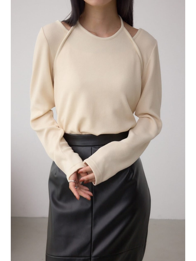 ホルターレイヤードトップス AZUL BY 