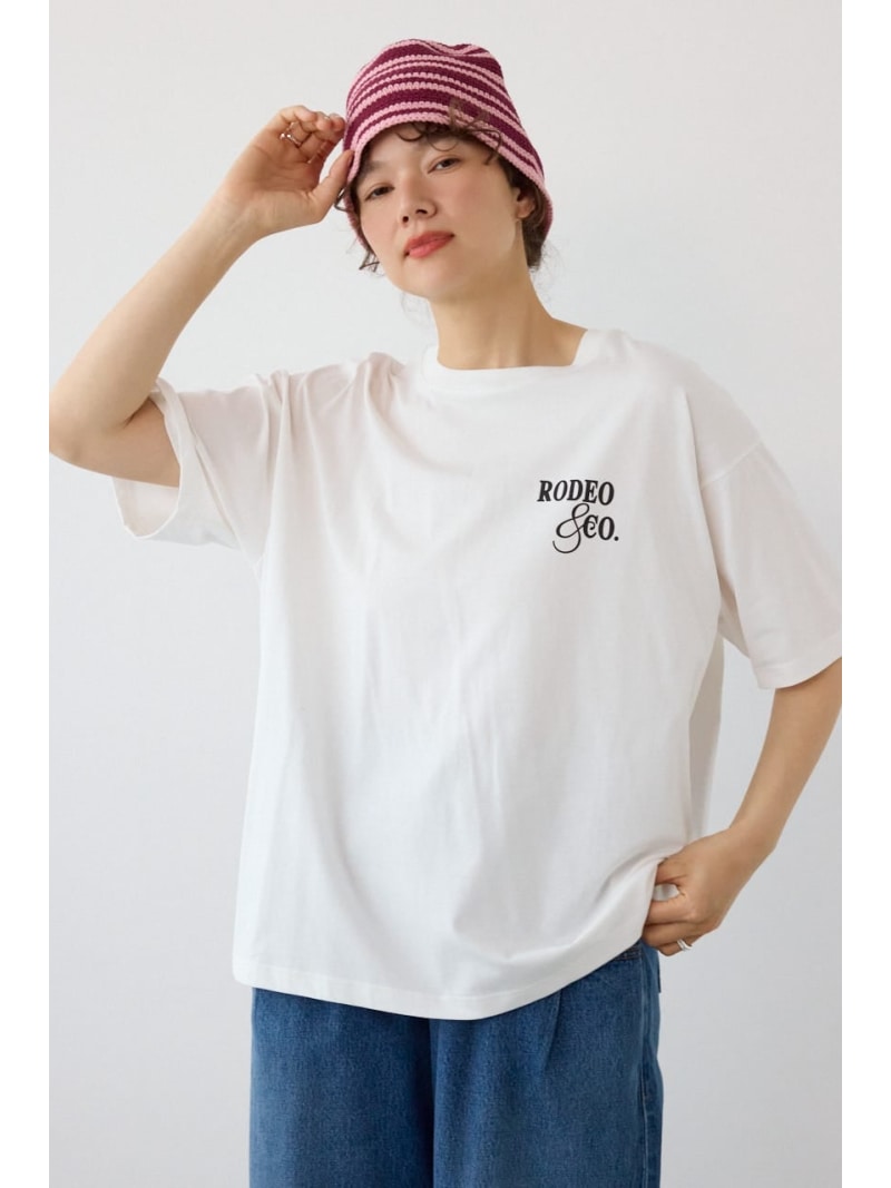 樂天商城 - MASTER PROTECT Spray ロゴTシャツ RODEO CROWNS WIDE BOWL ロデオクラウンズワイドボウル トップス カットソー・Tシャツ グレー ピンク ホワイト ブラック[Rakuten Fashion]