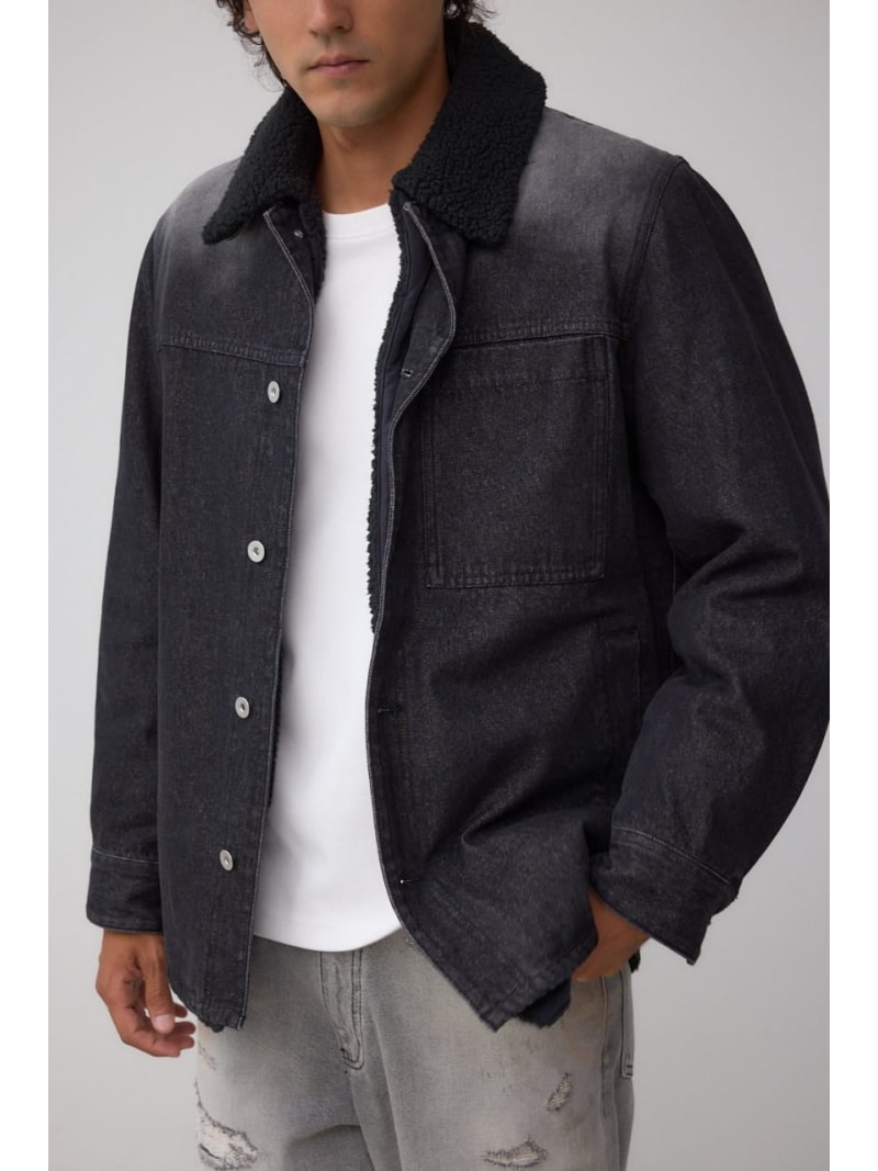 樂天商城 - 3WAYデニムブルゾン AZUL BY MOUSSY アズールバイマウジー ジャケット・アウター その他のジャケット・アウター ブラック【送料無料】[Rakuten Fashion]