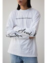 AZULBYMOUSSYロゴロンTEE AZUL BY MOUSSY アズールバイマウジー トップス カットソー Tシャツ ホワイト ブラック【送料無料】 Rakuten Fashion