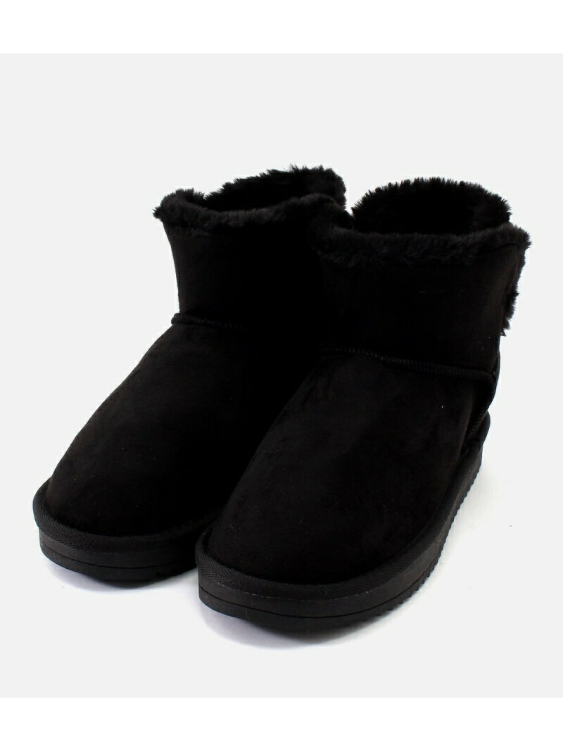 【SALE／30%OFF】FAKE MOUTON BOOTS AZUL by moussy アズールバイマウジー シューズ シューズその他 ブラック【RBA_E】[Rakuten Fashion]