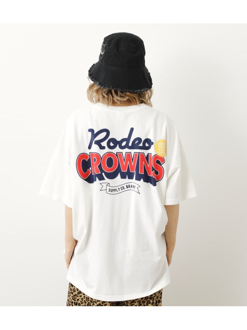 楽天市場 Sale 50 Off Myflロゴtシャツ Rodeo Crowns Wide Bowl ロデオクラウンズワイドボウル カットソー Tシャツ ホワイト ブラック ピンク Rba E Rakuten Fashion シェルターウェブストア