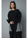 Wave sleeve long cardigan HeRIN.CYE ヘリンドットサイ トップス ニット ブラック ホワイト ブルー【送料無料】 Rakuten Fashion