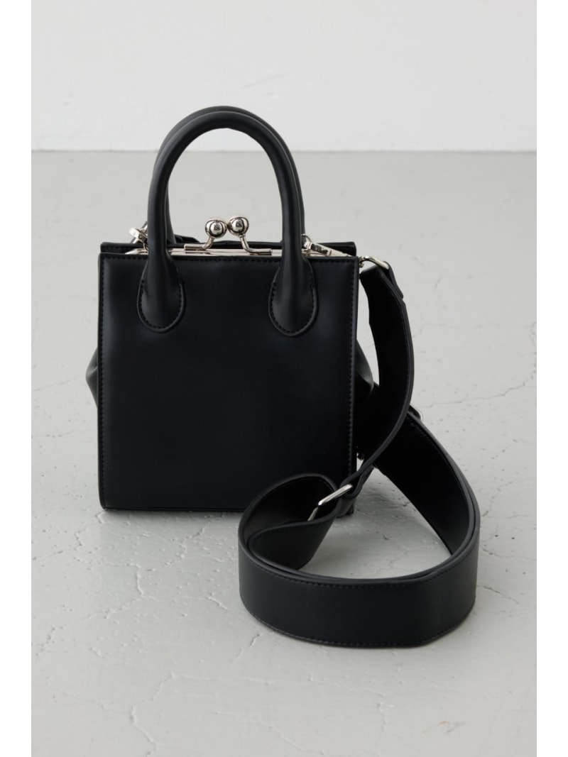 Rakuten - メタルフレームスクエアバッグ AZUL BY MOUSSY アズールバイマウジー バッグ その他のバッグ ブラック グリーン ベージュ【送料無料】[Rakuten Fashion]