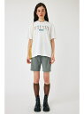 STRIPED MULTICOLOR MOUSSY Tシャツ MOUSSY マウジー トップス カットソー Tシャツ ホワイト ブラック パープル【送料無料】 Rakuten Fashion