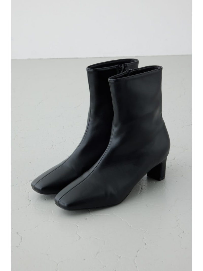 樂天商城 - 【SALE／40%OFF】スクエアトゥショートブーツ AZUL BY MOUSSY アズールバイマウジー シューズ・靴 ブーツ ベージュ ブラック【RBA_E】【送料無料】[Rakuten Fashion]