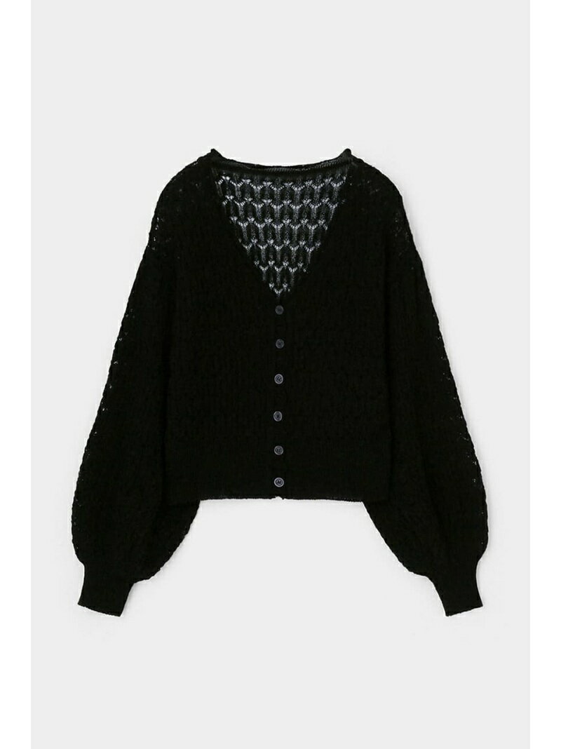 【SALE／57%OFF】SCALLOP SHORT カーディガン MOUSSY マウジー トップス カーディガン ブラック ホワイト【RBA_E】[Rakuten Fashion]のサムネイル