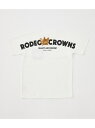 【SALE／30%OFF】キッズアロハクラウンTシャツ RODEO CROWNS WIDE BOWL ロデオクラウンズワイドボウル トップス その他のトップス ホワイト ブラック イエロー【RBA_E】[Rakuten Fashion]