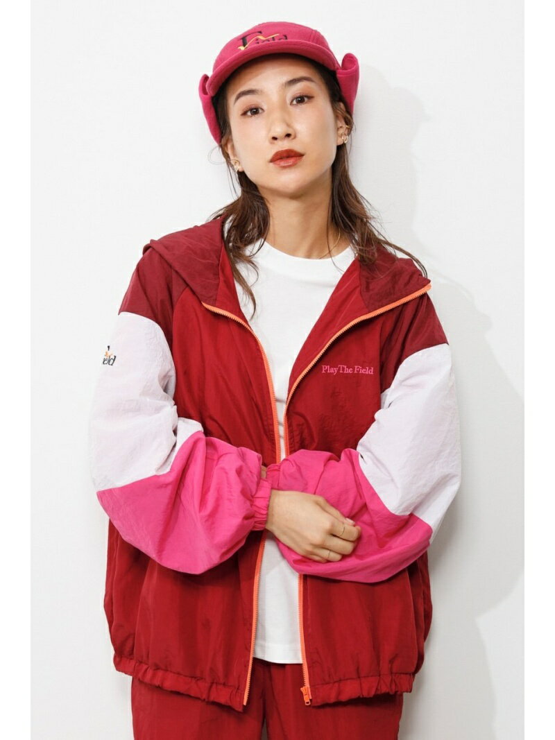 ロデオ クラウンズワイドボウル アウター レディース 【SALE／50%OFF】Field nylon foodie jacket RODEO CROWNS WIDE BOWL ロデオクラウンズワイドボウル ジャケット・アウター その他のジャケット・アウター ピンク【RBA_E】【送料無料】[Rakuten Fashion]