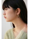ニュアンスハートシェイプドフープピアス AZUL BY MOUSSY アズールバイマウジー アクセサリー・腕時計 その他のアクセサリー・腕時計 ゴールド ブラッ...