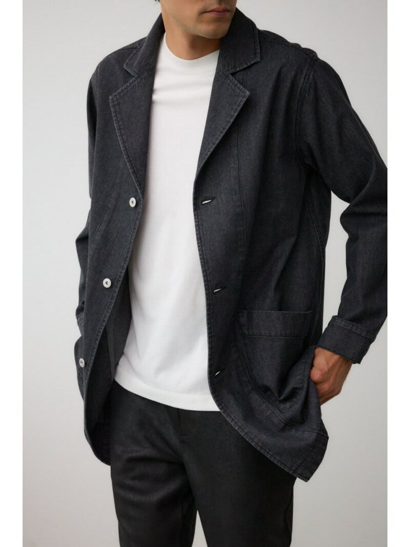 Rakuten - 【SALE／60%OFF】デニムショップコート AZUL BY MOUSSY アズールバイマウジー ジャケット・アウター デニムジャケット ブラック【RBA_E】【送料無料】[Rakuten Fashion]